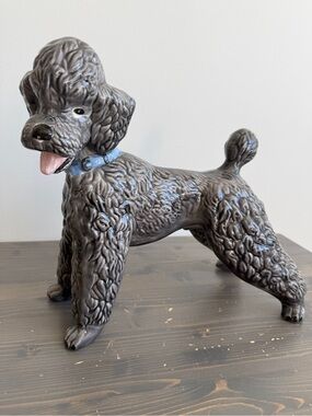 Vintage ceramic poodle